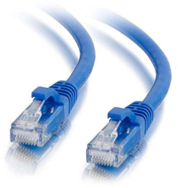 C2G 00697 Cat6a Cable - Snagless Unshielded Ethernet Network Patch Cable, Blue (9 Feet, 2.74 Meters)