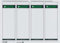 Leitz Rückenschilder PC-beschriftbar/1685-20-85 61x191mm grau Inh.100