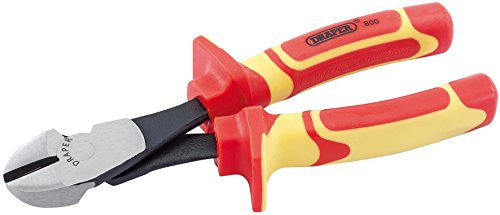 Draper 50850 VDE Fully Insulated High Leverage Diagonal Side Cutter, 185mm