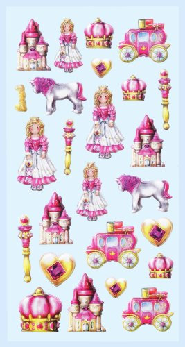 Creapop Sticker Softysticker * Prinzessin II * Aufkleber 3451223