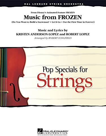 Hal Leonard Music From Frozen for String Orchestra Level 3 - 4