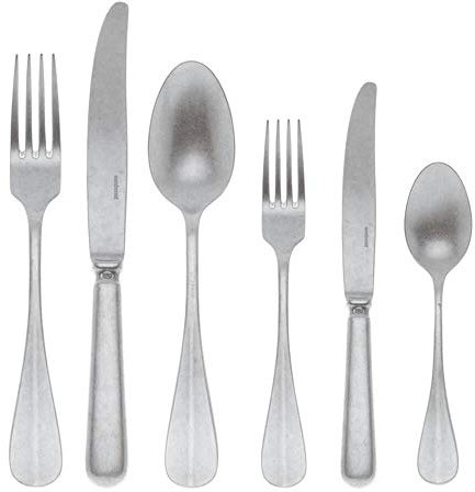 Servizio 36 Pz Monoblocco Baguette Vintage Inox