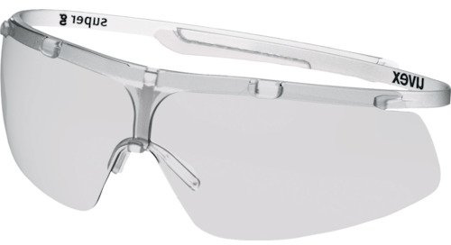 Uvex 9172-881 Super G Mirror Optidur NC Safety Spectacle, Silver