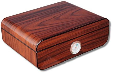 Lifestyle-Ambiente Angelo Humidor Pianolack V-360 Polymerbefeuchter inkl Tastingbogen