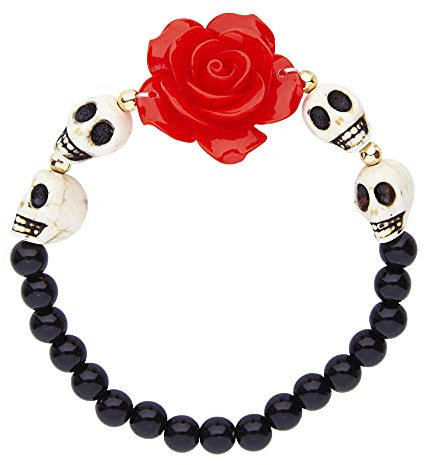 Widmann- Dia de Los Muertos Braccialetti Donna, Multicolore, 03508