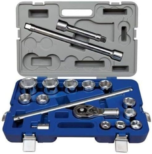 3/4 SOCKET SET 17 PCS 22-50MM