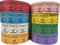 Ticket Guru-raffle des Services – (4 rouleaux de 2000 Double billets) 8 000 Total 50/50 des billets de loterie {Choisissez Couleur Combo ci-dessous} (4) Random colors
