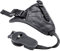 Mantona First Class Leder-Handschlaufe / Handgriff (mit Klickverschluss), Schwarz, 43g
