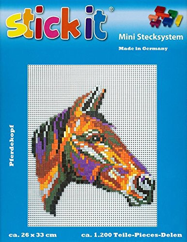 stickit Mini Stecksystem Pferdekopf ca. 1.200 Teile Nr. 41128