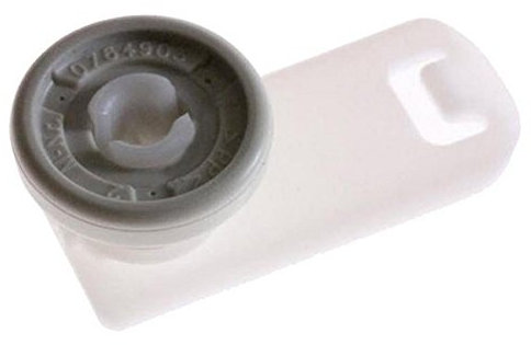 Support + roulette de panier supérieur compatible Lave-vaisselle 7649011 KOMPATIBEL Lave-vaisselle 7649011 KOMPATIBEL