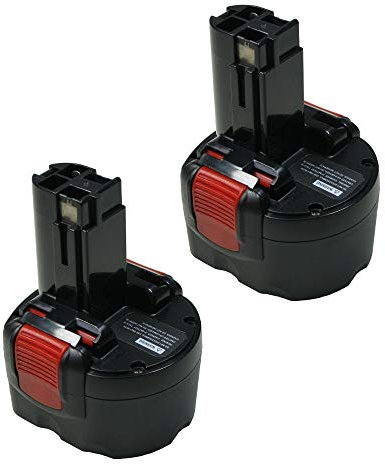 2X Hochleistungs NI-MH Akku, 9,6V / 3000mAh ersetzt Bosch 2607335682 2607335273 2607335271 2607335272 2607335453 2607335469 2607335539 2607335707 2607335540 2607335674 2607001380 260700180 2607300002