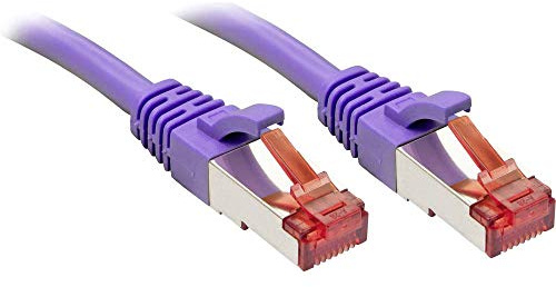 LINDY Cat.6 S/FTP Network Cable, Copper, 250MHz, Purple, 3m