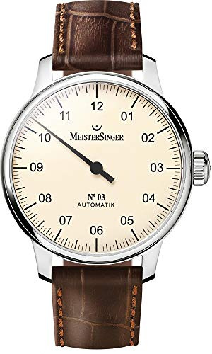 Meistersinger Meistersinger No.03 AUTOMATIK AM903 Elegante Herrenuhr Klassisches Design