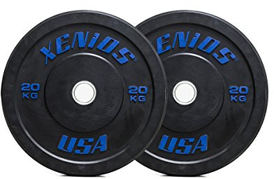 Xenios USA XSBPRBPL20 Training Bumper Plate, Nero, Taglia Unica