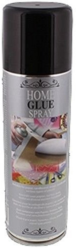 A+ Colle en Spray 300ml Transparent Repositionnable pour Papier, Carton, Bois, Textile et Plastiques
