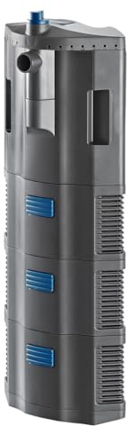 Oase BioPlus 200 - Integrated Internal Aquarium Filter With 3-Step Filtration, Adjustable Diffuser Nozzles, and EasyClean Mechanism - 650 Litre/Hour Pump - For Tanks Up to 200 Litres