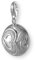Melina Damen-Charm Anhänger heiliges indisches Zeichen 925 Sterling Silber 1800259