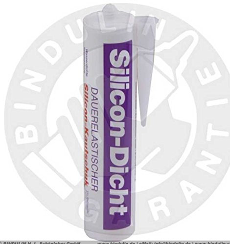 Bindulin Silikon-Dicht 310 ml Tube Weiß Wasserfest