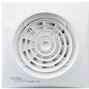 5 X Envirovent SIL100T Silent Bathroom Extractor Fan - for 4 100mm ducting