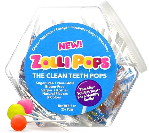 Zollipops - Clean Teeth Lollipops Variety - 25 Piece(s)