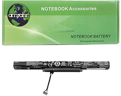amsahr L14S4A01-02 Ersatz Batterie für Lenovo Y50C, Z41-70, ideapad Z51-70, Z41, Z51, 500 schwarz
