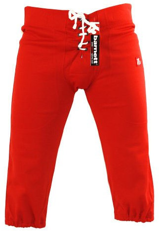 bernett FP-2 American Football Hose, Match, Farbe Rot (M)