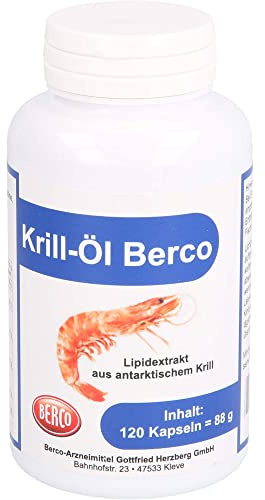 Krill-Öl Berco Kapseln, 120 St. Kapseln