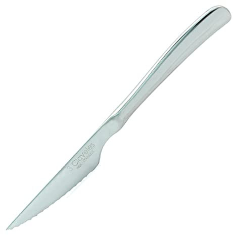 3 CLAVELES - Cuchillo Chuletero Monobloc 3 Claveles 110 Mm