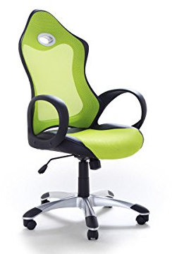 Supply24 since 2004 Designer Leder Chefsessel/Bürosessel/Bürostuhl/Drehstuhl New Age Farbe grün Chrom Fußkreuz, günstig