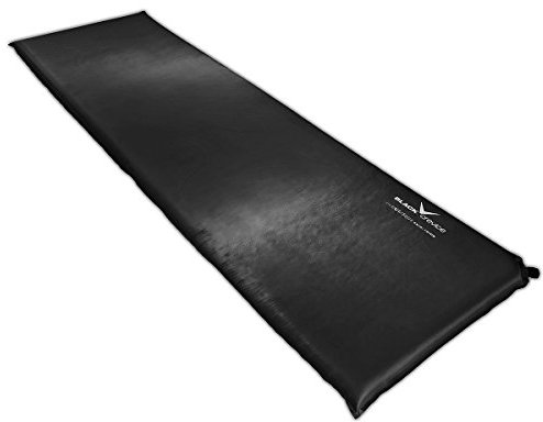Black Crevice selbstaufblasbare Luftmatratze, schwarz, 3 cm