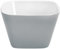 KAHLA 206010A72493C Pronto Colore kleine Schale eckig 6x6 cm cool gray|graues Schälchen aus Porzellan