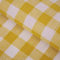 Stoff Meterware Karo 1x1 cm Baumwolle - Baumwollstoff, Züchen, Bauernkaro, Kariert, Karomuster, Landhaus, Deko, Nähen, Basteln (Gelb)