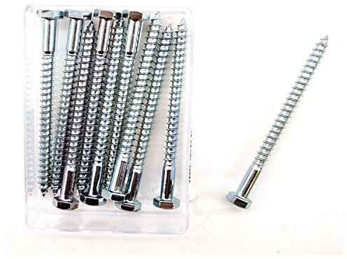 Schlüsselschrauben DIN 571 Eisen verzinkt 6 x 80 mm, 10 Stück