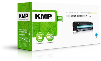 KMP Toner passend für Canon 718 - Cyan für: Canon i-SENSYS LBP-7200 Series/LBP-7600 Series/MF 720 Series/MF 8300 Series/MF 8500 Series etc.