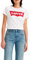 Levi's Femme The Perfect Tee T-Shirt, Batwing White , L