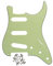 IKN 11-Loch SSS Style ST Gitarren Pickguard Scratchplate für USA/Mexikanische Made Standard ST Modern Style E-Gitarren Part, 3Ply Mint Green