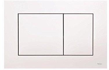 Pozzi Ginori Placca di Comando Bianco - Tece
