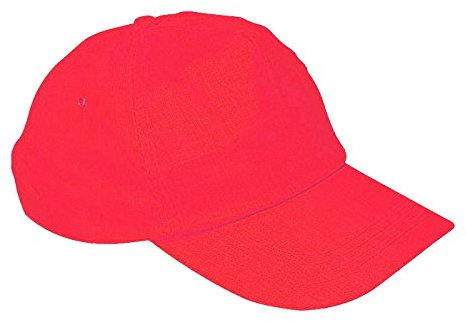 Morefaz Unisex Jungen Mädchen Mütze Baseball Cap Hut Kinder Kappe TM (Rot)