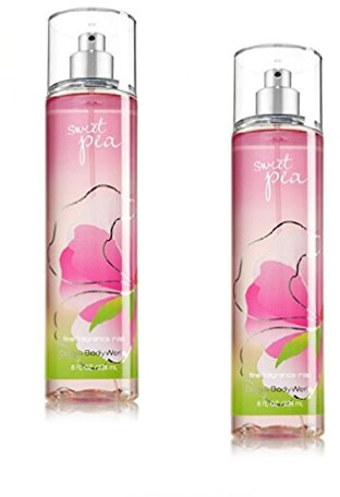 Bath & Body Works - Signature Collection Sweet Pea Aroma Spray, 8 Fluid Ounce, 2-Pack