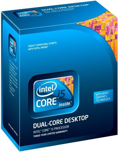 INTEL Core i5-660 3330MHz 4MB Cache Socket LGA1156 (GPU frequency 733MHz) Desktop CPU Boxed