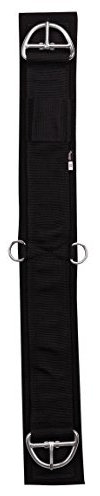 Weaver Leather Zugpferd Deluxe Super Cinch, mit Filz, gefüttert, 106,7 cm, Schwarz