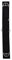 Weaver Leather Zugpferd Deluxe Super Cinch, mit Filz, gefüttert, 106,7 cm, Schwarz