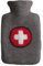 Hugo Frosch Wärmflasche Klassik 1,8 l mit Filzbezug Kreuz