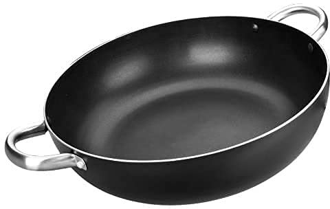 IBILI - Sarten honda con 2 asas i-chef, 32 cms, Aluminio, Antiadherente, Apto para induccion