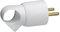 LEGRAND | Fiche Mâle Plastique 2P+T 16A À Anneau, Serre-Câble À Vis Pour Câble 3x1,5 mm² Max, Blanc, Livrée En Blister Brochable