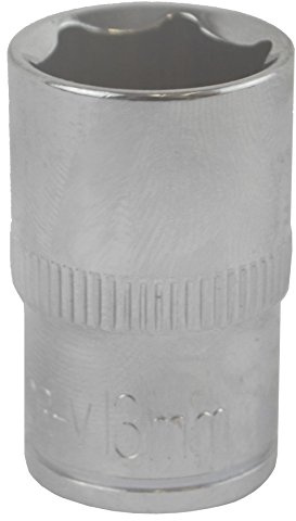 13mm 3/8 Drive Shallow Metric Socket Single Hex / 6 Sided Bergen