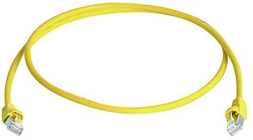 TELEGÄRTNER Patchkabel S/FTP, Kat.6A, LSOH, gelb, 7,5 m