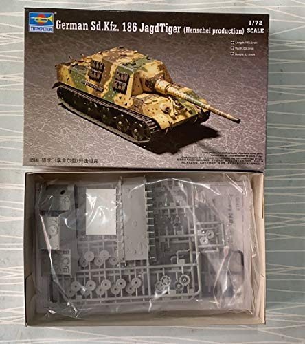 Trumpeter 07254 Modellbausatz German Sd.kfz.186 Jagdtiger (Henschel production)