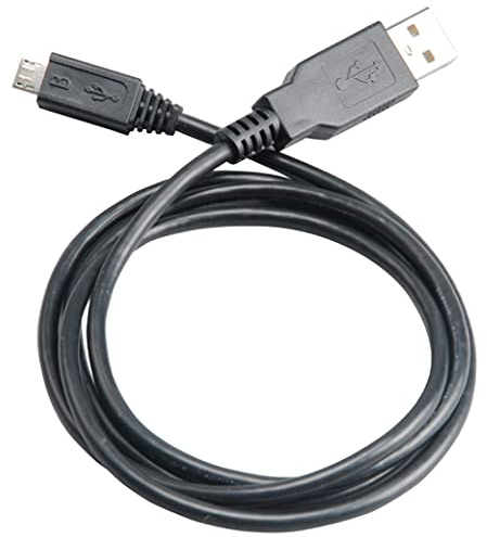 Akasa USB Micro-B cable | Type-A to Micro-B | Data Transfer & Charging | Black | 100cm | AK-CBUB05-10BK