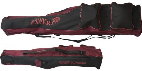 Carp Expert Futteral mit 2 Kammern 190cm Futteral Angelfutteral Rutenfutteral Rutenschutz